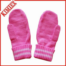 Venta al por mayor Jacquard de acrílico Winter Warmer Mittens